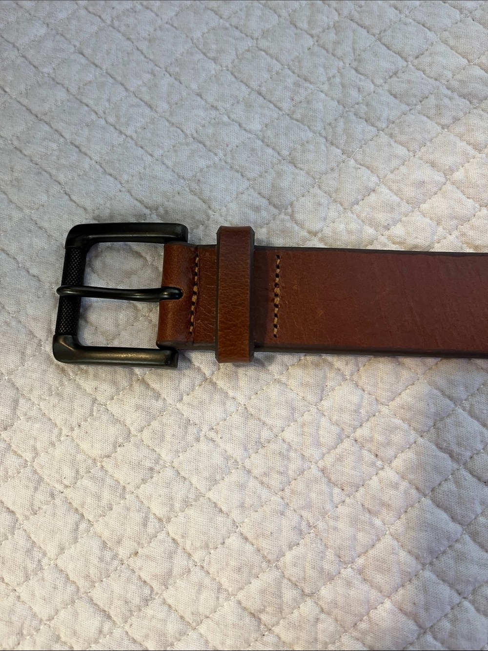 Banana republic men’s leather belt size 34